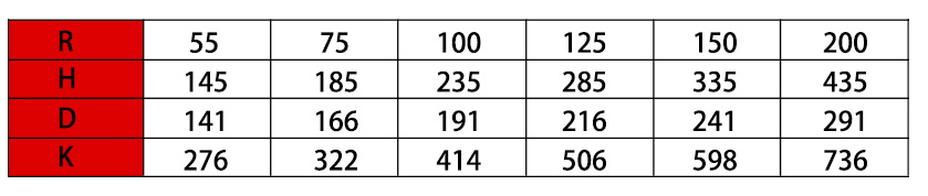 20系列強(qiáng)力型拖鏈參數(shù)表2